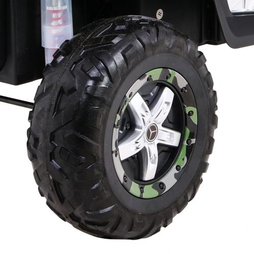 Mercedes Unimog Auto na akumulator 4x4 dwuosobowy Moro